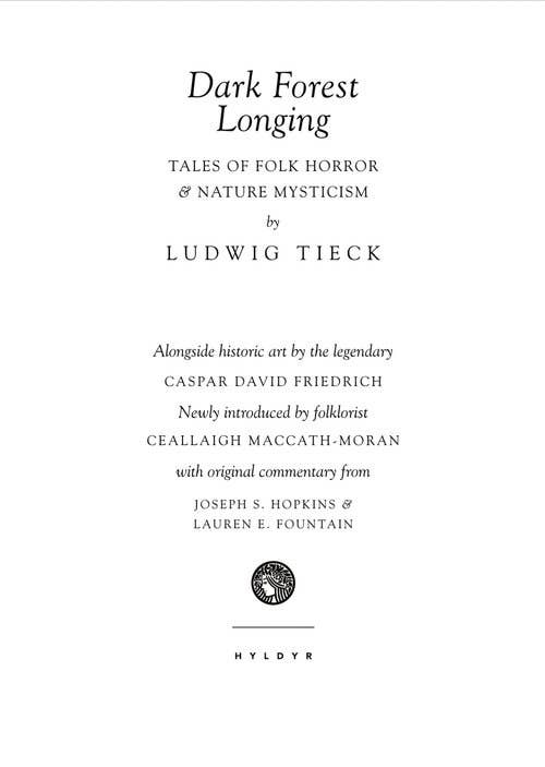 Hyldyr - Wholesale Horror & Paranormal - Dark Forest Longing: Tales of Folk Horror & Nature Mysticism1