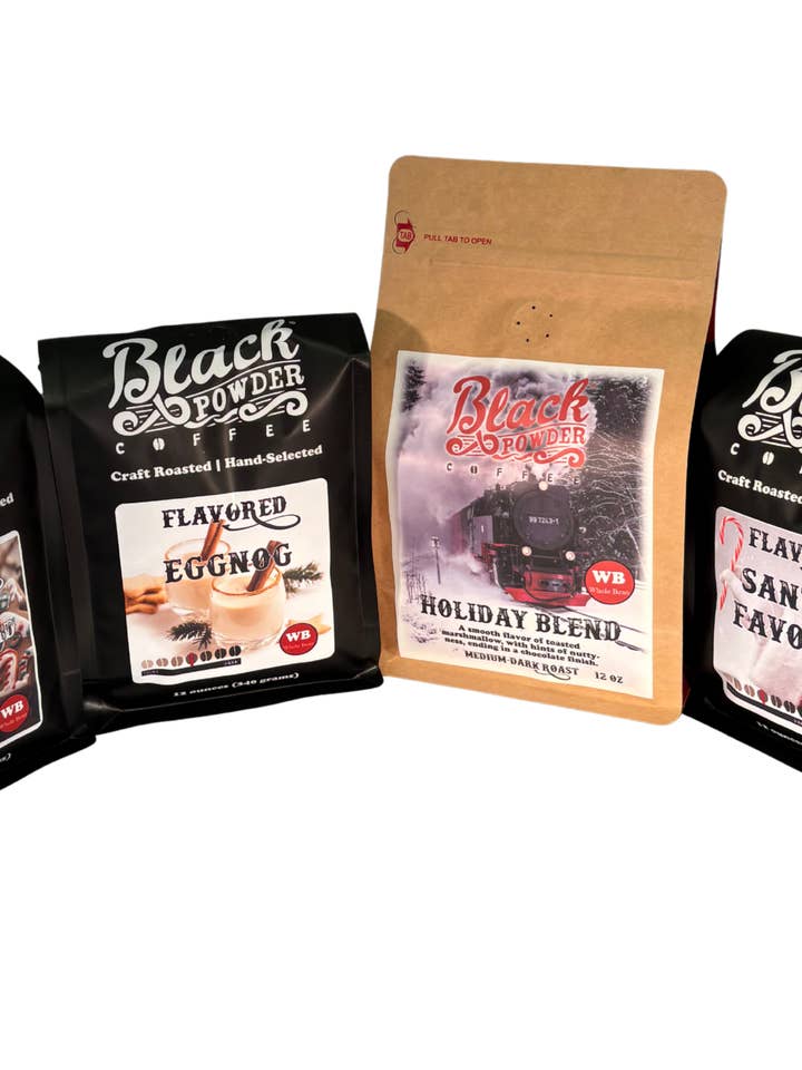 Holiday Gift Box for wholesale by Black Powder Coffee