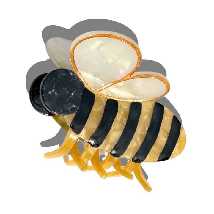 Solar Eclipse - Wholesale Hair Clip - Women's - Hand-painted Bee Claw Hair Clip | Eco-Friendly0