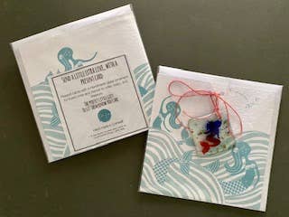 Dreya Glass - Wholesale Everyday Greeting Card - Mermaid - Greeting Card With Fused Glass Gift2