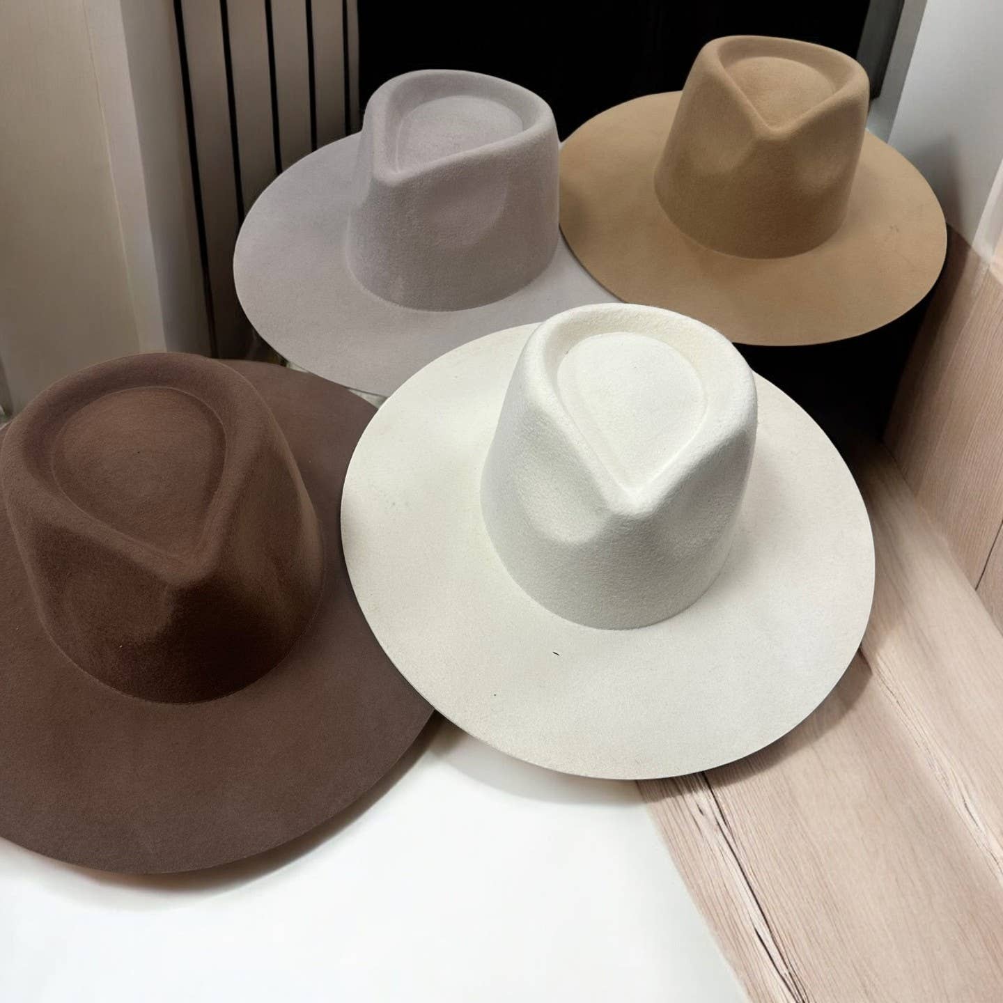 Queens INC - Wholesale Fedora - Women's - Australian Wool Rancher Hat – Stiff, Structured 4