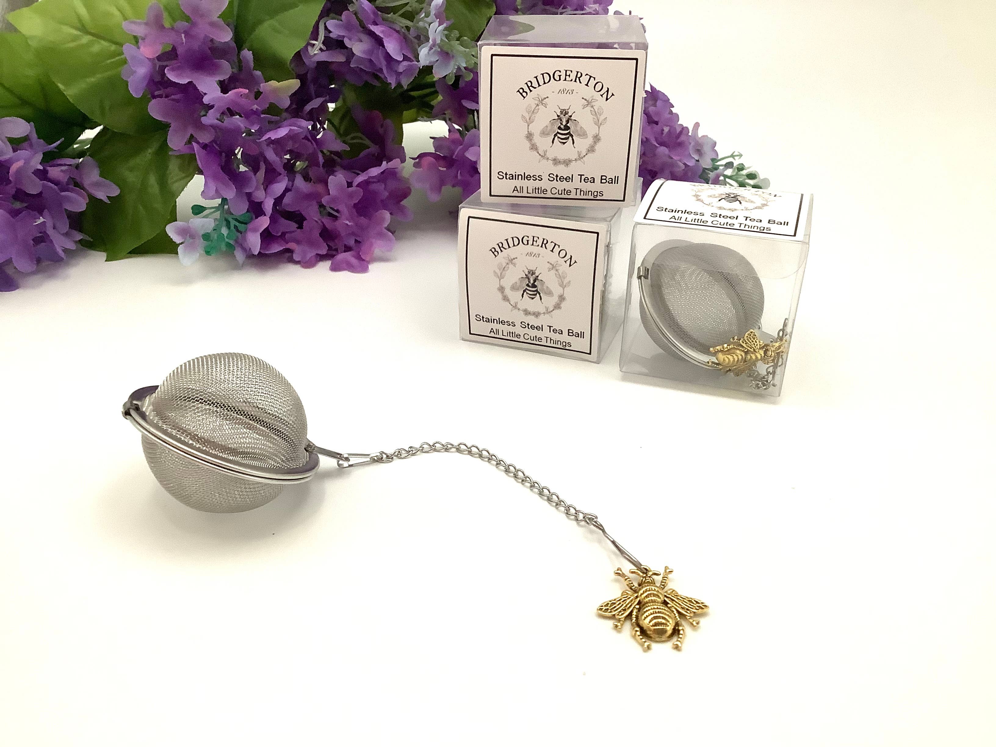 All Little Cute Things – wholesale Tea strainer/infuser – Tea Ball Infuser Regency. The Gold Bee8