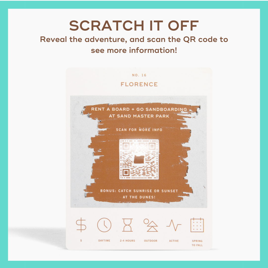 Reach International Outfitters - Wholesale Card Game - Oregon Adventure Bucket List6