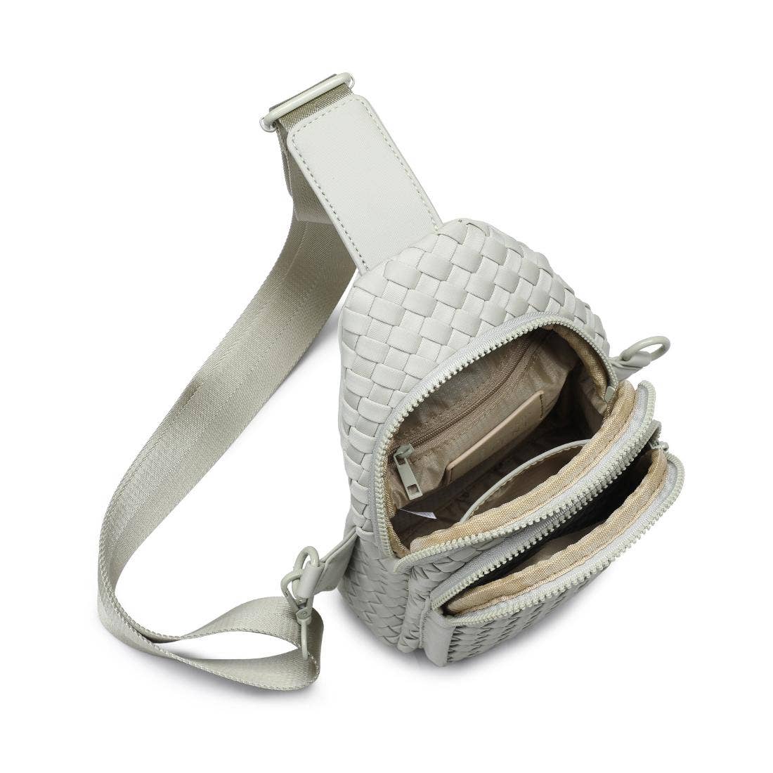 Sol and Selene - Vendita all'ingrosso Zaino - Donna - Zaino a tracolla in neoprene intrecciato Oltre l'Orizzonte79