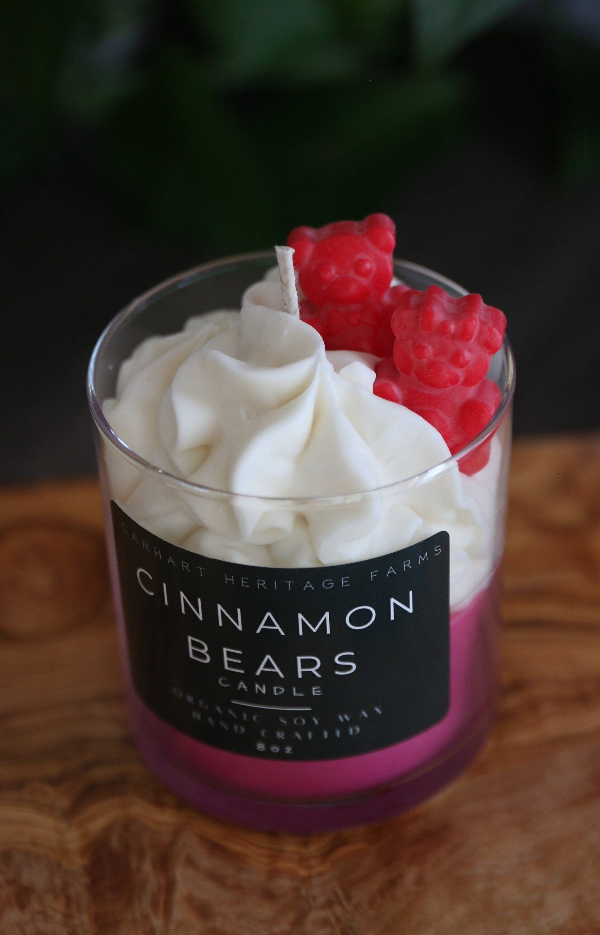 Carhart Heritage Farms - Wholesale Novelty Candle - Cinnamon Bears Dessert Candle2