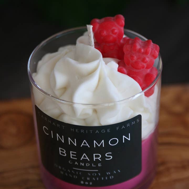 Carhart Heritage Farms - Wholesale Novelty Candle - Cinnamon Bears Dessert Candle2