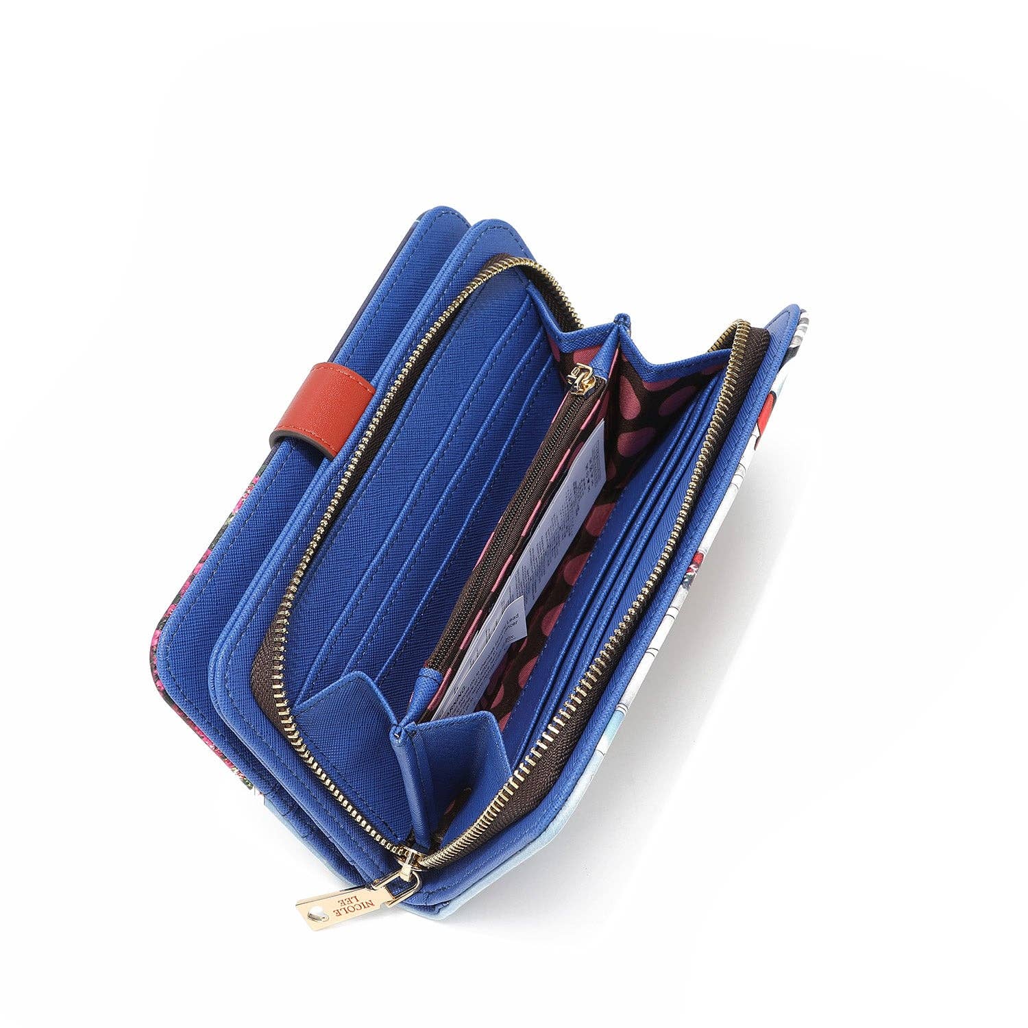 Nicole Lee – Carteira - Mulher por atacado – CARTERA IMPRESA MODA CON CREMALLERA9