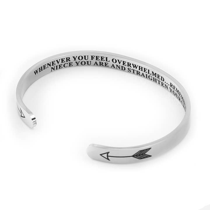 Pulseras CROWN, regalo para sobrina, para cuando te sientas abrumado para venta al por mayor de NationInFashion