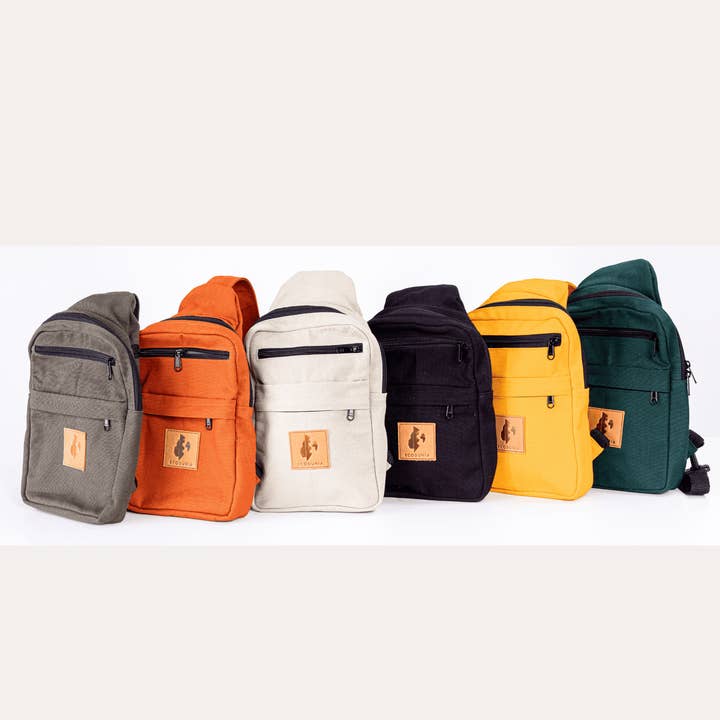 Ecodunia - Wholesale Crossbody Bag - Unisex - Large Canvas Crossbody Sling Bags | Umoja28