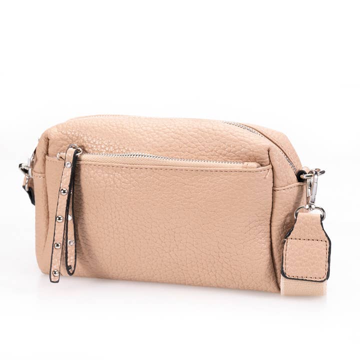 Pine Apparel - Wholesale Crossbody Bag - Women's - The Cara Pebble Vegan Leather Mini Bag