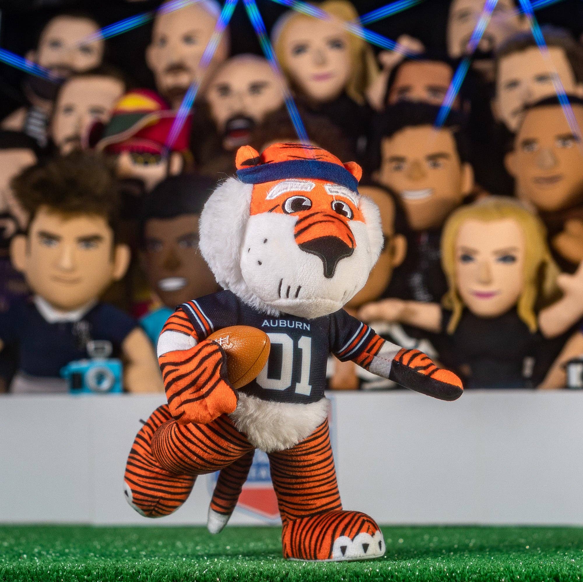 Uncanny Brands - Wholesale Stuffed/Plush Toy - Kids & Baby - Bleacher Creatures Auburn Tigers Aubie 10" Mascot Plush Figure1