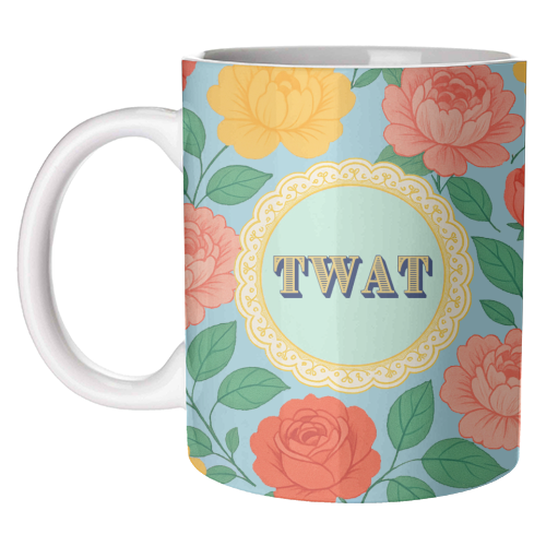 ART WOW – wholesale Coffee mug – Mugs 'TWAT' by Lilly Rose0