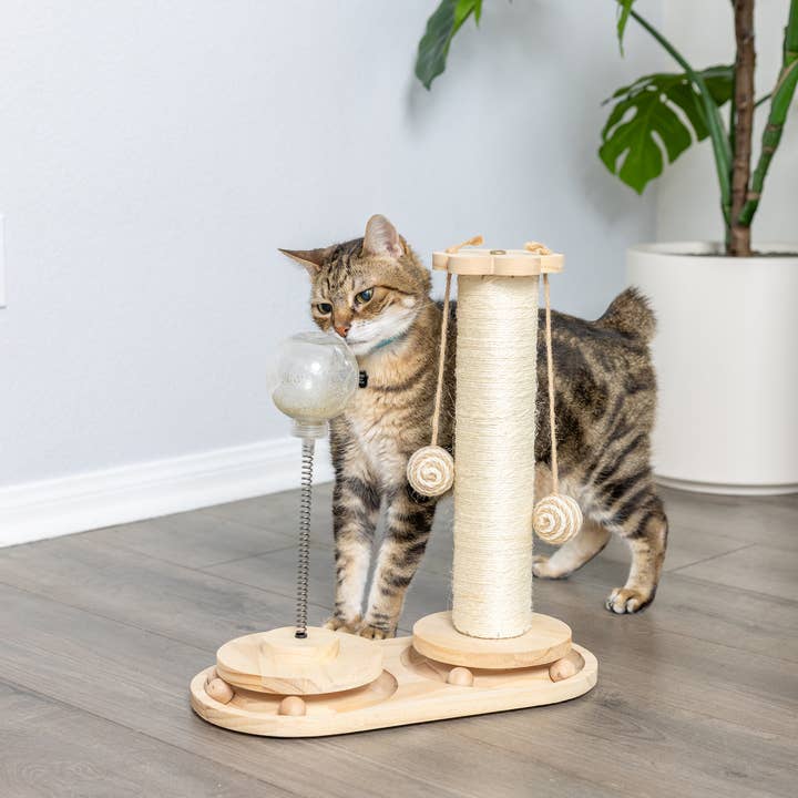 Armarkat - Wholesale Pet Scratcher - Cat - Interactive Scratch Post and Activity Center -- The Ultimate3