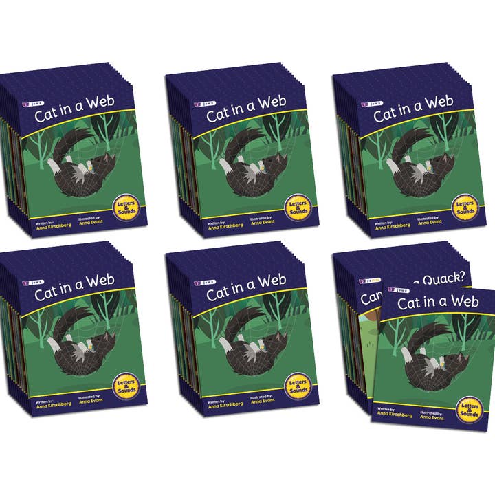 Letters & Sounds Phase 3 Set 2 Fiction - 6 Pack for wholesale by Junior Learning Inc.