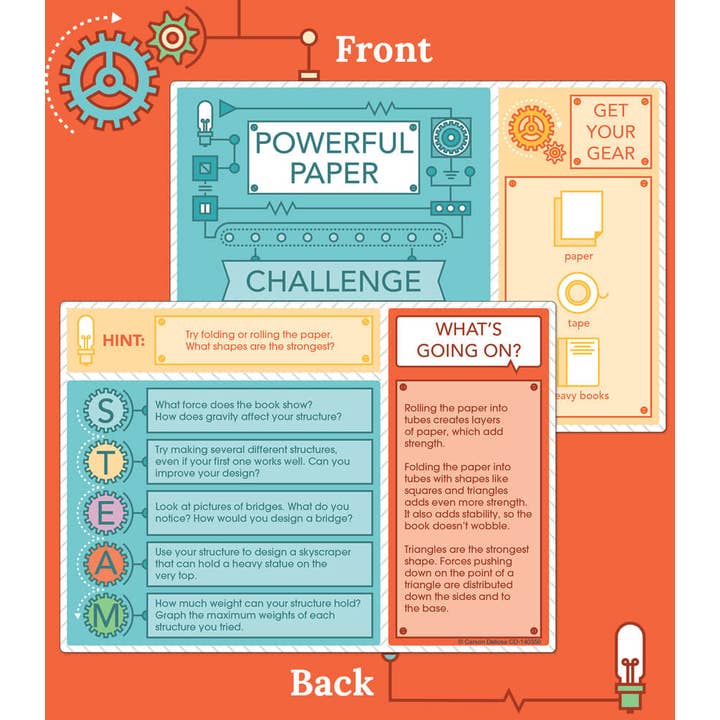 Carson Dellosa Education - Wholesale Learning Cards - Kids & Baby - STEM Challenges Learning Cards2