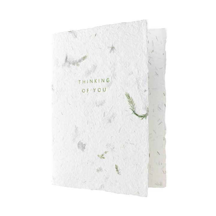 Thinking of You Fern Wenskaart voor wholesale door Oblation Papers & Press