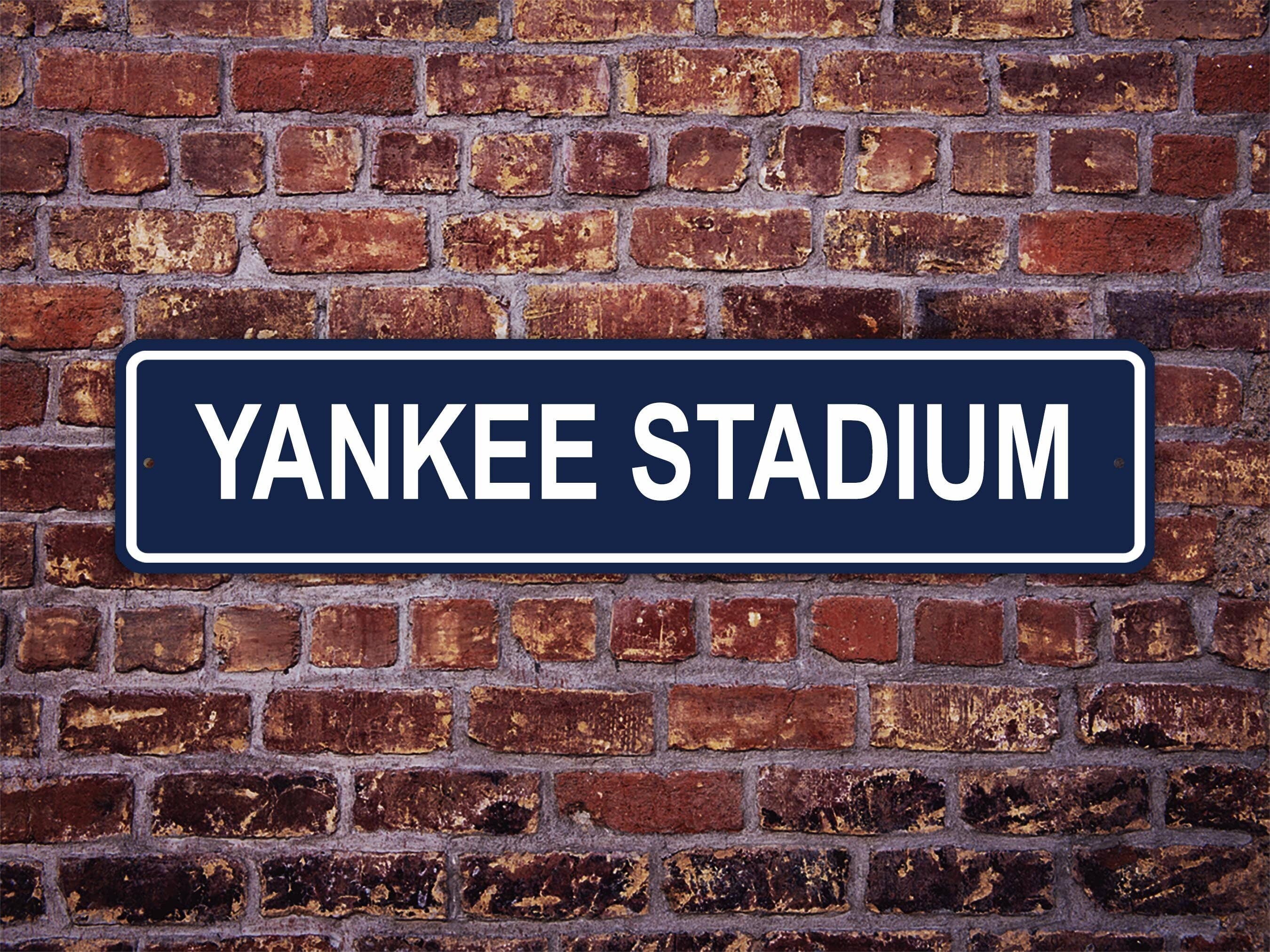 Game Time Prints – wholesale Sign – Yankee Stadium Street Sign New York Yankees Baseball Road0