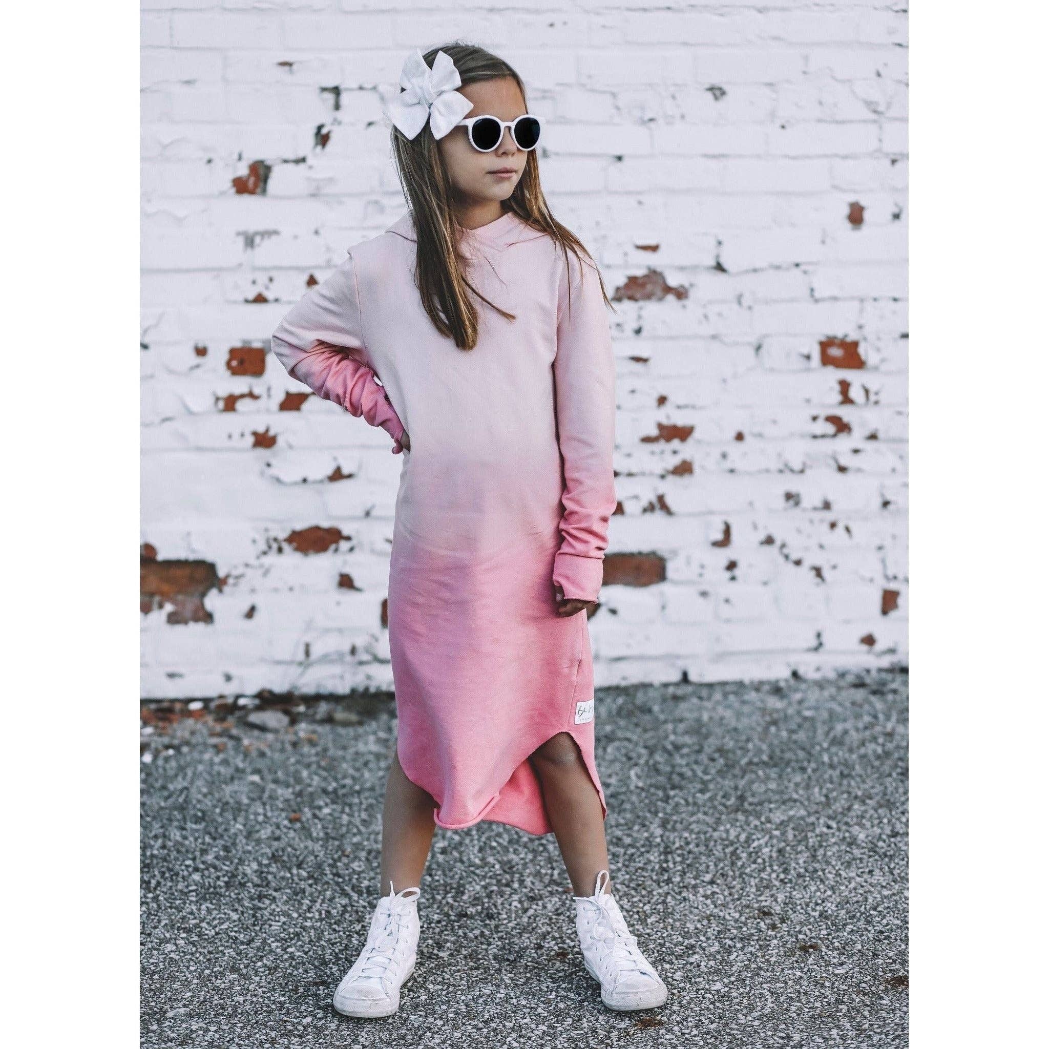 Be Mi Los Angeles – wholesale Dress – Kids – Organic Luna  Hoodie Dress15