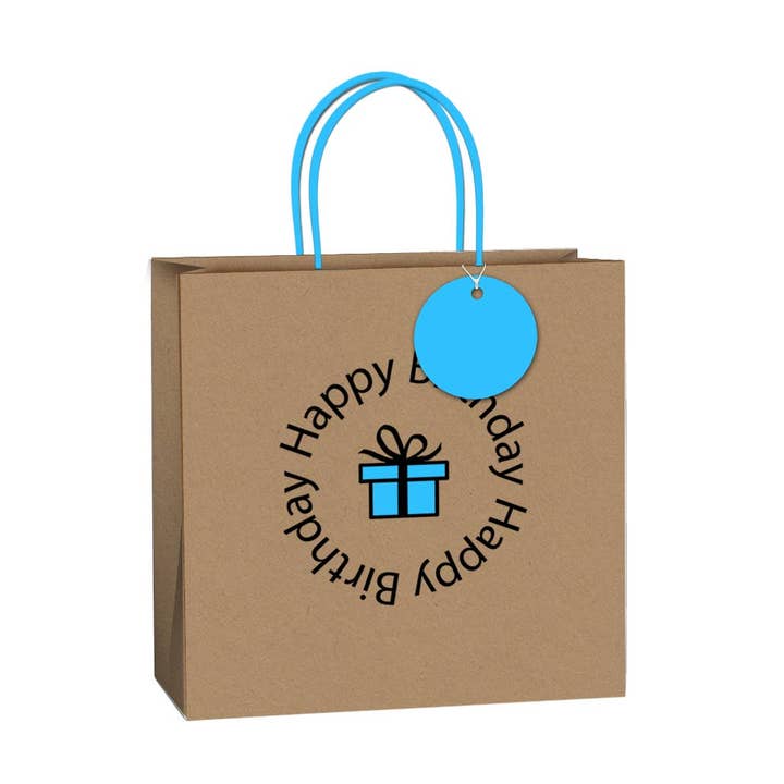 Eco-friendly Simply Eco Blue Gift Bags FSC™ Sustainable and other Purchase Wholesale lamination film. Free Returns & Net 60 Terms on Faire trending on Faire.