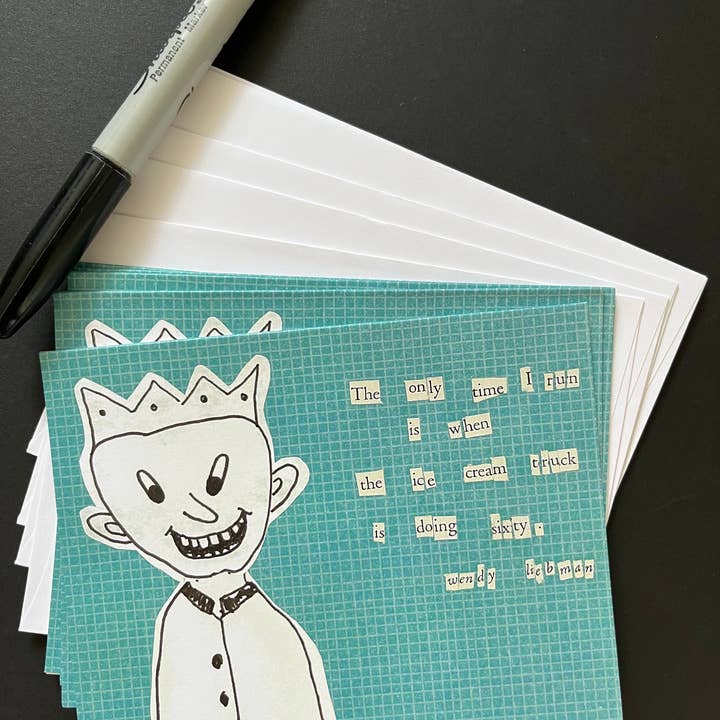 RSH Ice Cream Truck Note Cards for wholesale by ZouZou's Basement