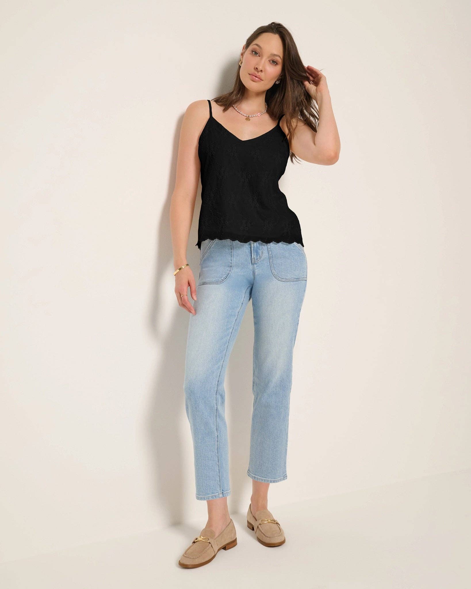 Seventy Eight and Sunny (SEAS) - Wholesale Camisole - Women's - Radiance Eyelet Cami7