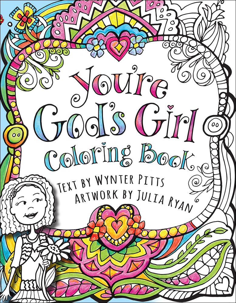 Harvest House Publishers Gift & Specialty Books - Vente Livre de coloriage et d'activités pour adultes - Livre de coloriage Tu es la fille de Dieu0