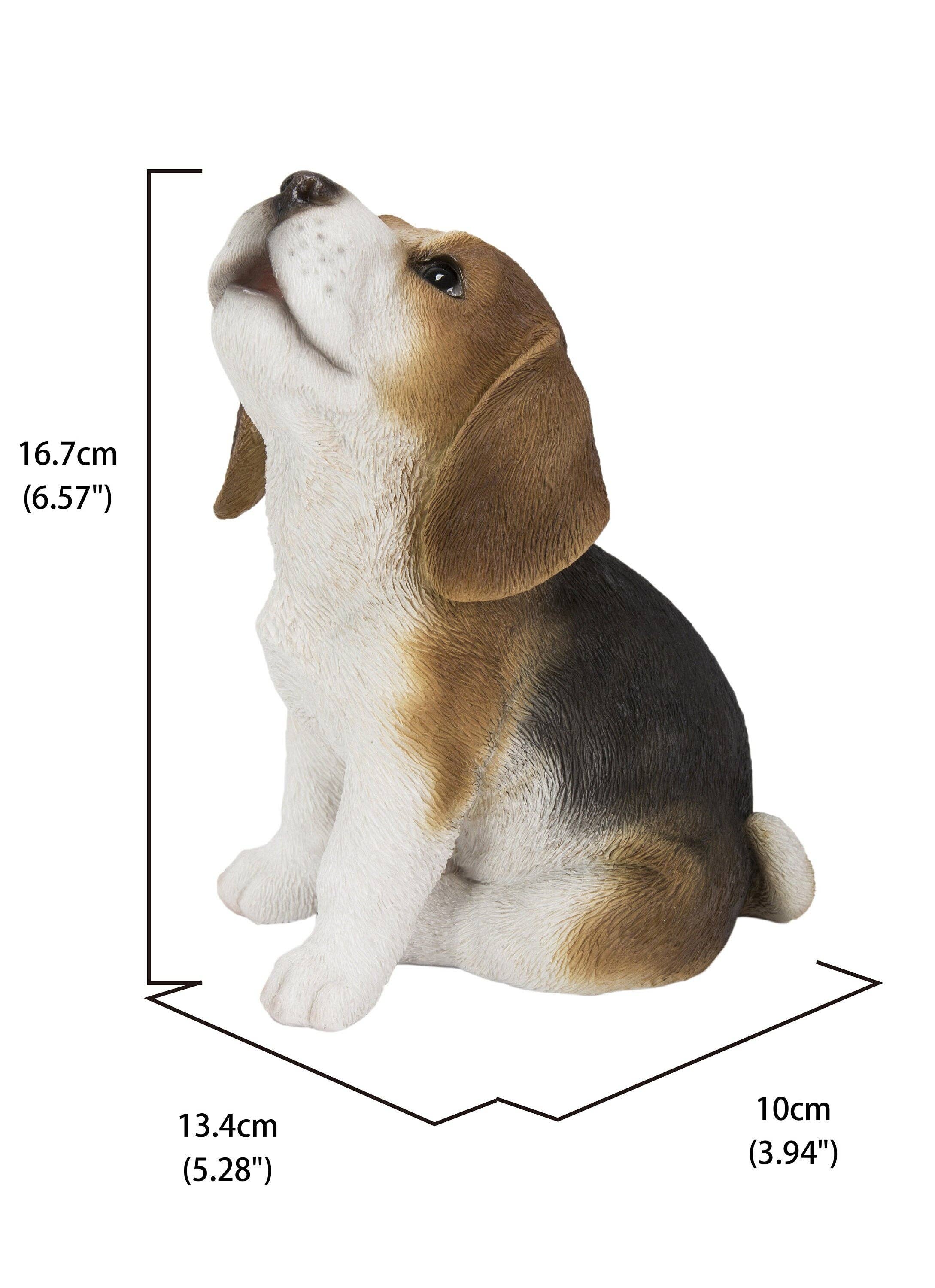 Hi-Line Gift Ltd. - Vendita all'ingrosso Statuette decorative - Cucciolo di Beagle che ulula7