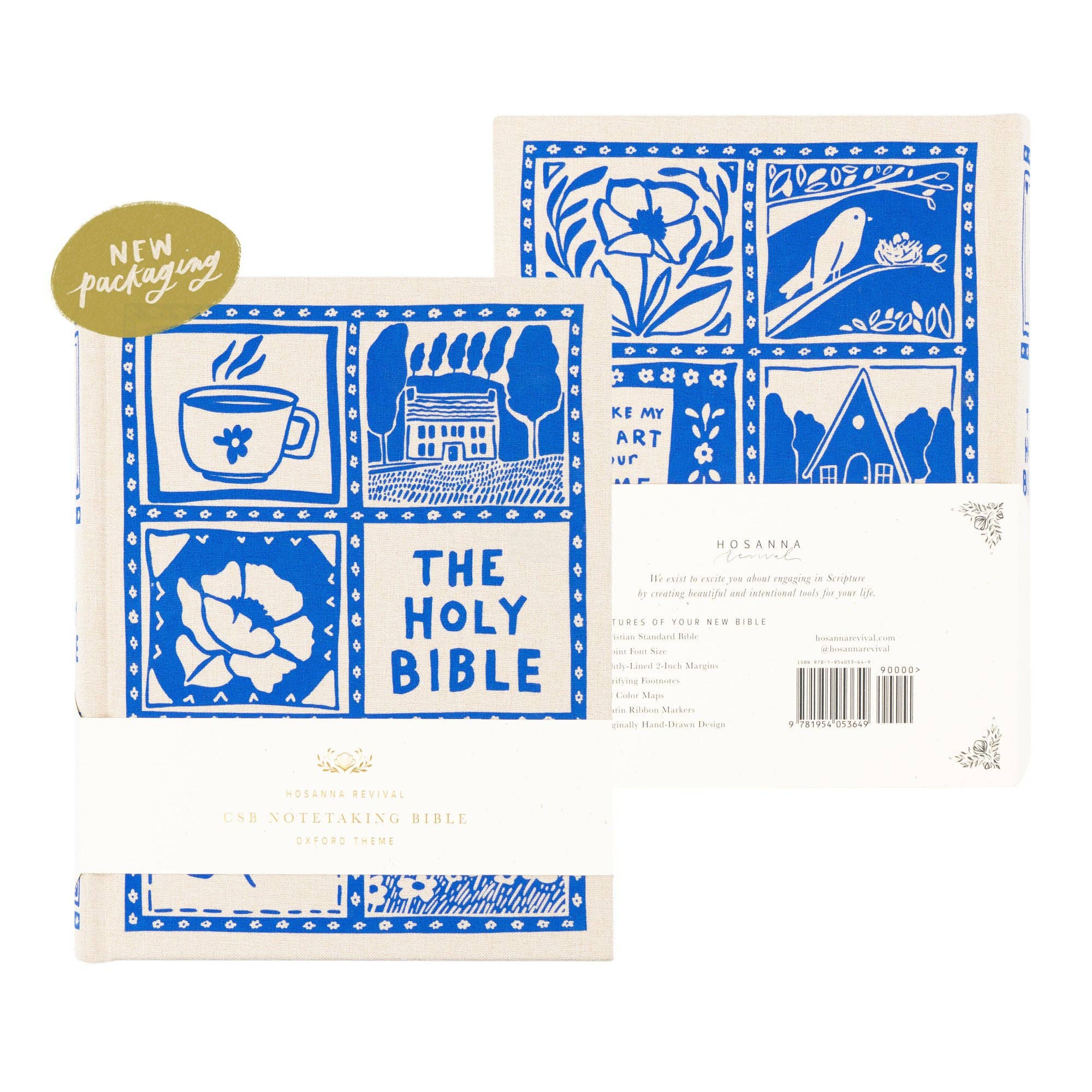 Hosanna Revival - Vente Livre à exposer - Bible de Prise de Notes CSB : Thème d'Oxford2