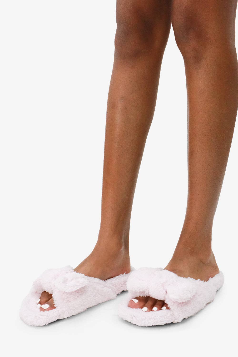 Blush CLOUD - Plush Fuzzy Slippers for wholesale on Faire1