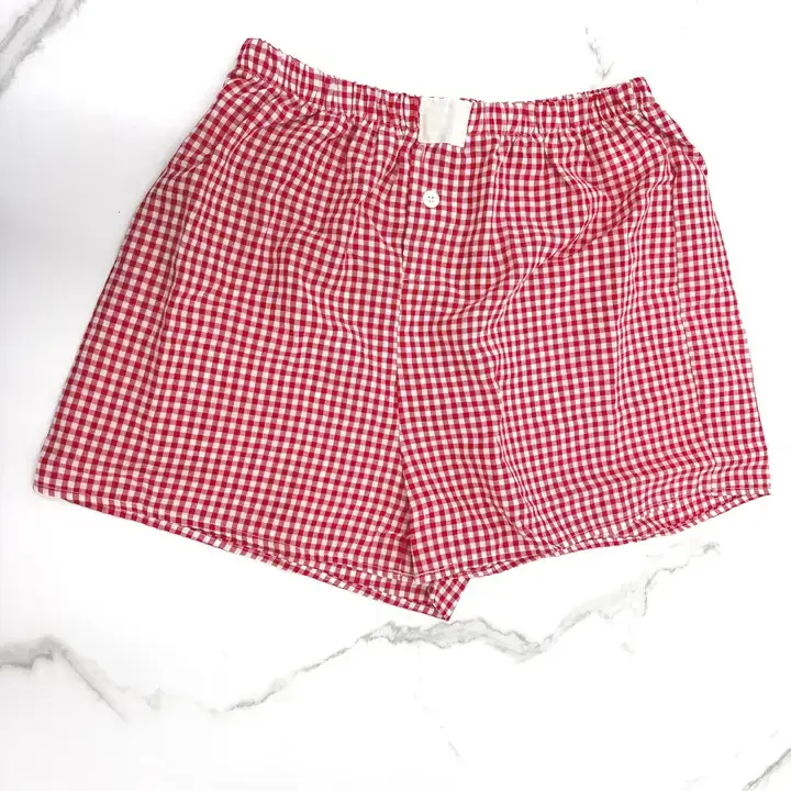 safistyle - Wholesale Shorts - Women's - Gingham High-Rise Shorts13