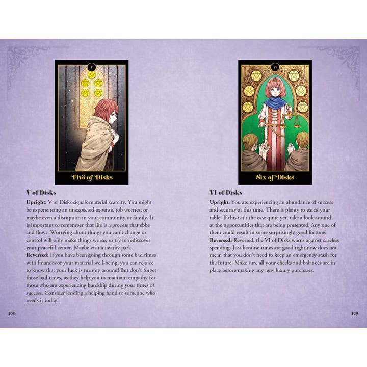 Microcosm Publishing & Distribution - Wholesale Tarotkaarten - Anime tarotdeck met gidsboek9