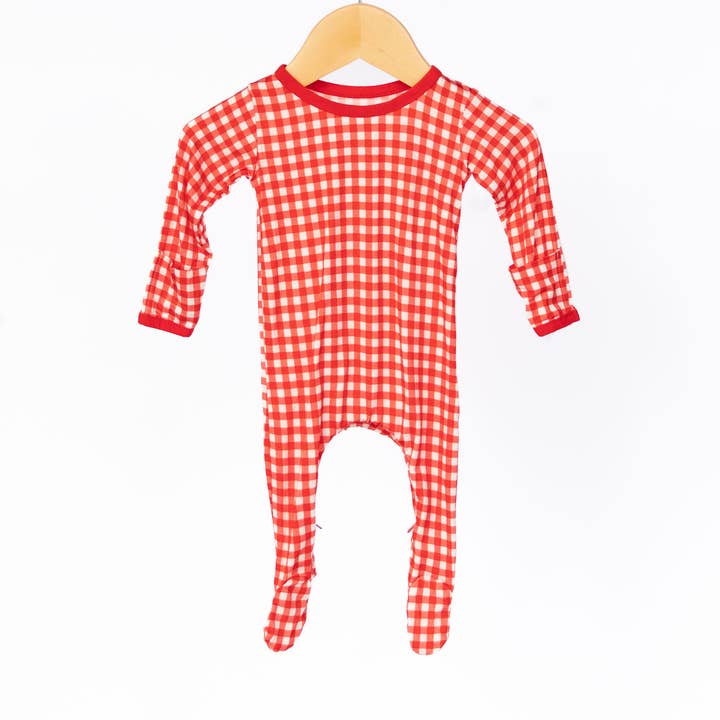 Holly Berry Printed Sleeper for wholesale by Lemon and Loom