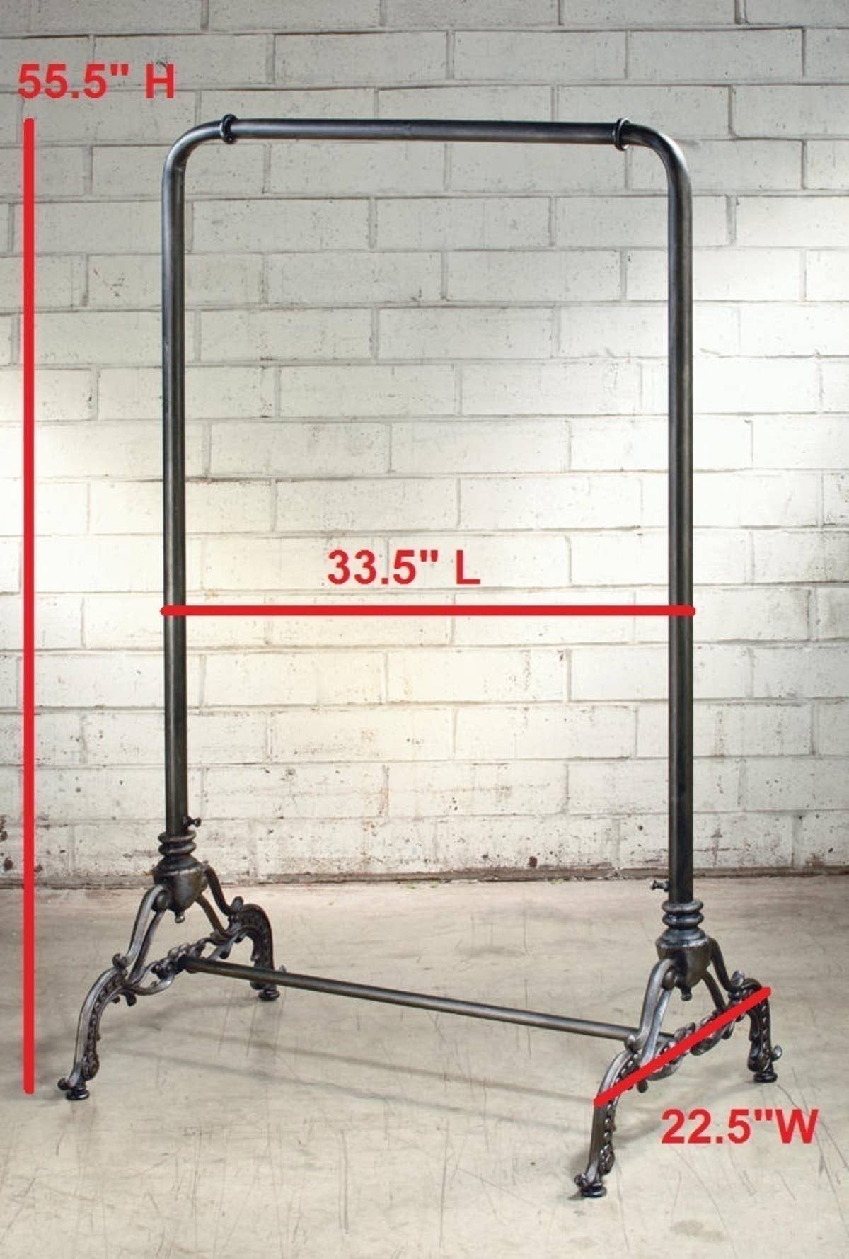 Tripar International - Wholesale Coat Rack - Black Iron Floor Rack3