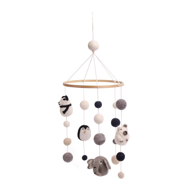 Mobile - Zoo Animals for wholesale by Gry and Sif