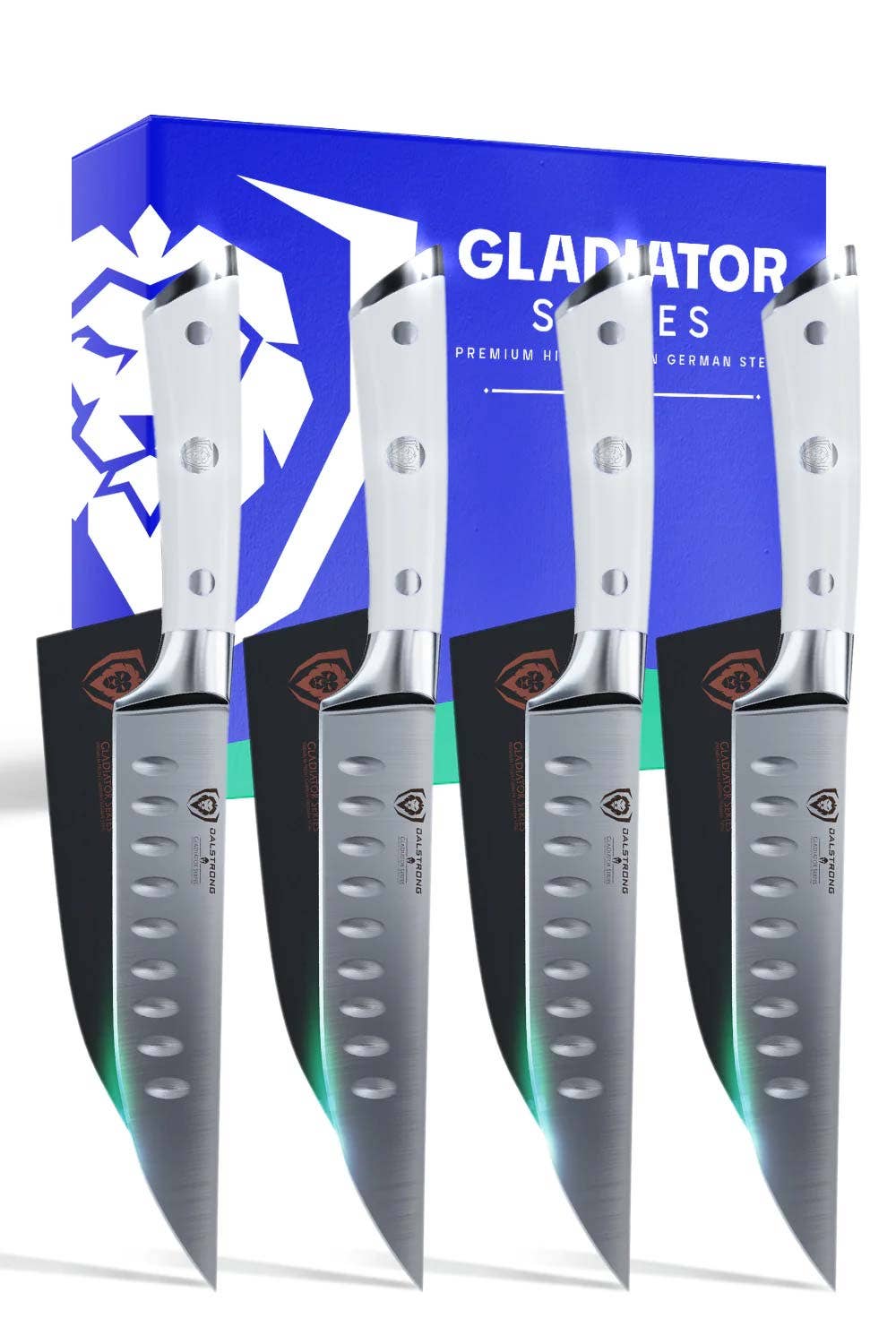 Dalstrong - Wholesale Knife Set - 4-Piece Steak Knife Set | Gladiator Series | Dalstrong ©12