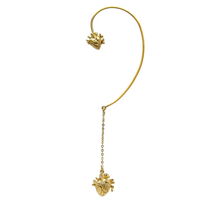 Ørekant To Hjerter for engroshandel hos Sophie Simone Designs