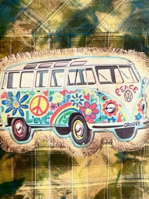 "VW VAN" FLANNEL SHIRT for wholesale by Jana's Flannels