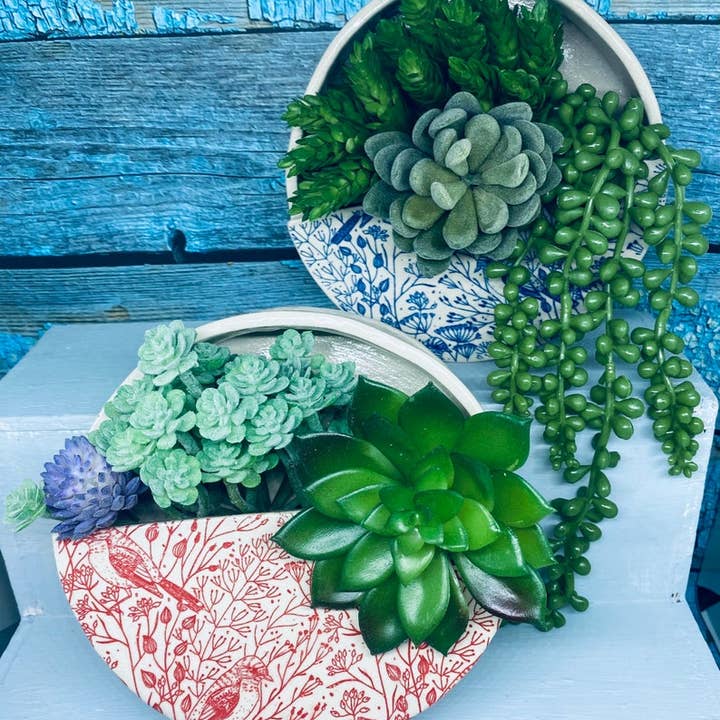 KAH Ceramics – wholesale Wall planter – Garden Succulent Spherical Wall Planters