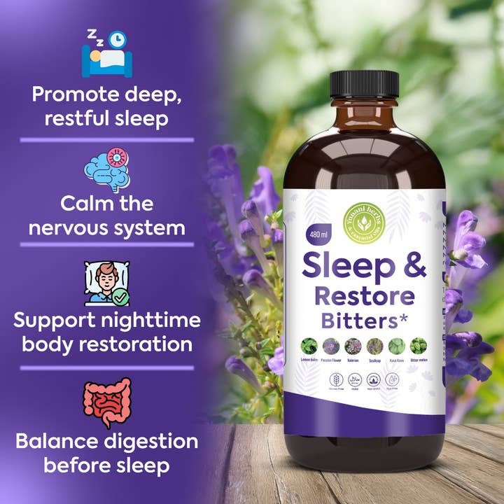 Yunani Herbs & essential Oils - Wholesale Oral Supplement/Vitamin - Sleep & Restore Bitters2