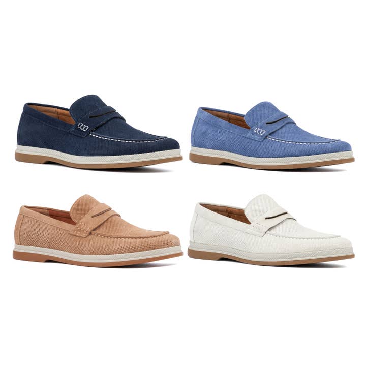 S3 Holding - Wholesale Loafers - Men's - Vintage Foundry Co. Men's Menahan Casual Loafers