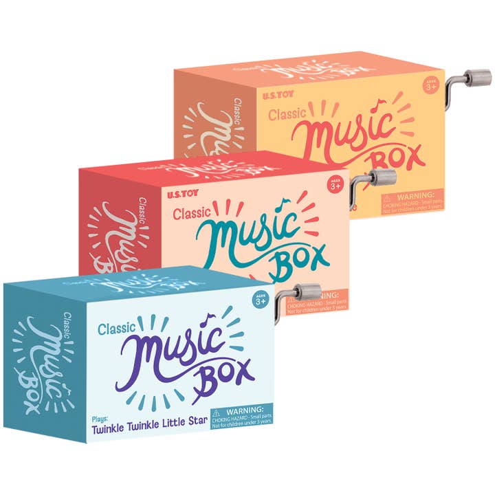 US Toy Company - Wholesale Music Box - Kids & Baby - Music Box Wind Up 12-Unit Display3