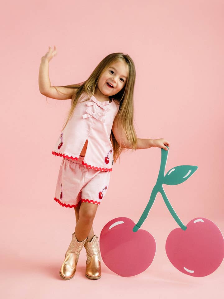 IL MIO COMPLETO CORTO E TOP MARY CHERRY PIE per la vendita all'ingrosso da parte di Rock Your Baby