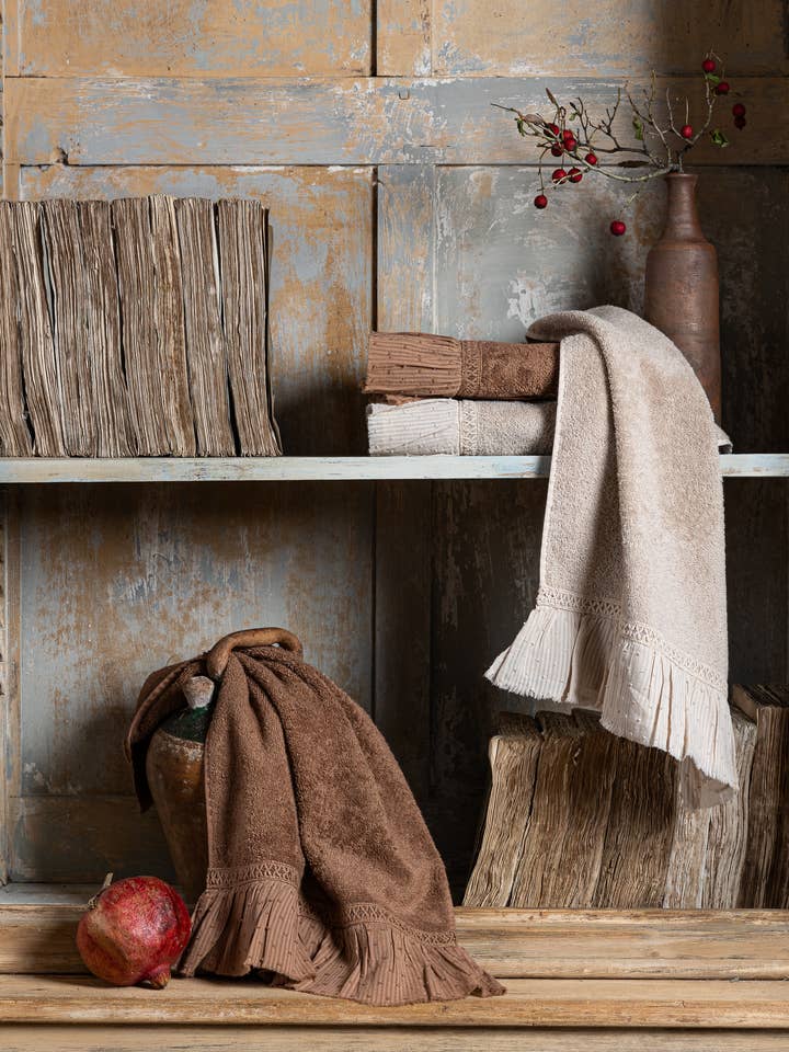 AFRODITE, bath towels, made in Italy, 100% cotton for wholesale by OPIFICIO DEI SOGNI by David Home srl