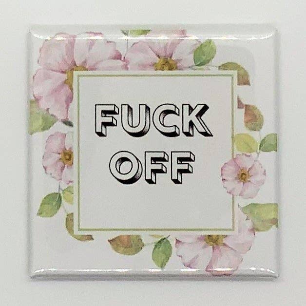 Aimant Fuck Off pour la vente par Black Cat Bazaar
