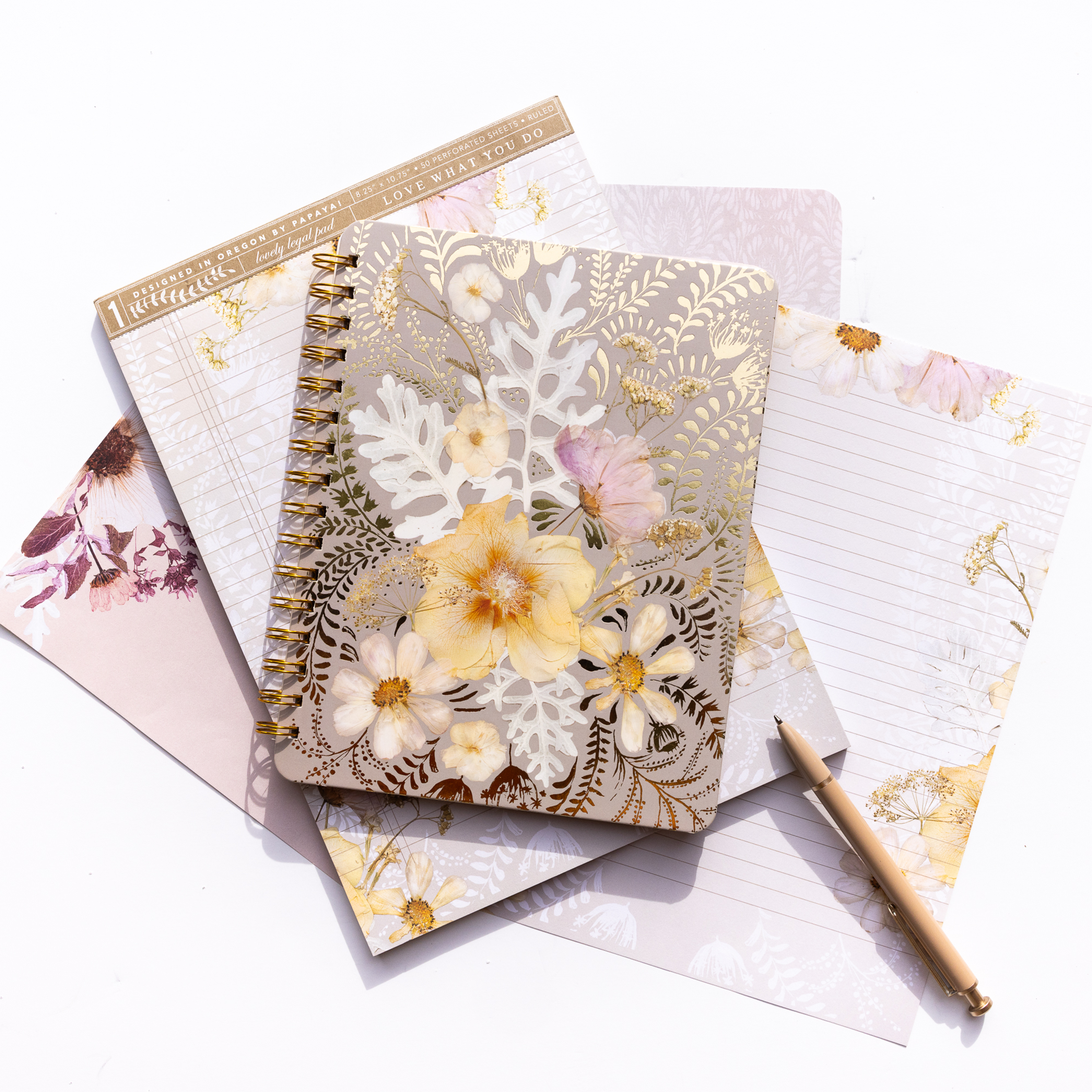 PAPAYA - Wholesale Notepad - Legal Pad, Cosmo Lace2