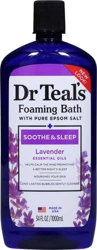 Beauty Goddess - Wholesale Bath & Body Set - Dr Teal's Foaming Bath Lavender 1L1