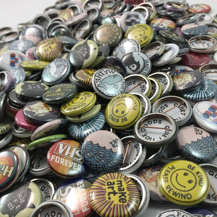 Quiet Tide Goods - Wholesale Lapel Pin/Button - Bad Seed 1inch Pin
