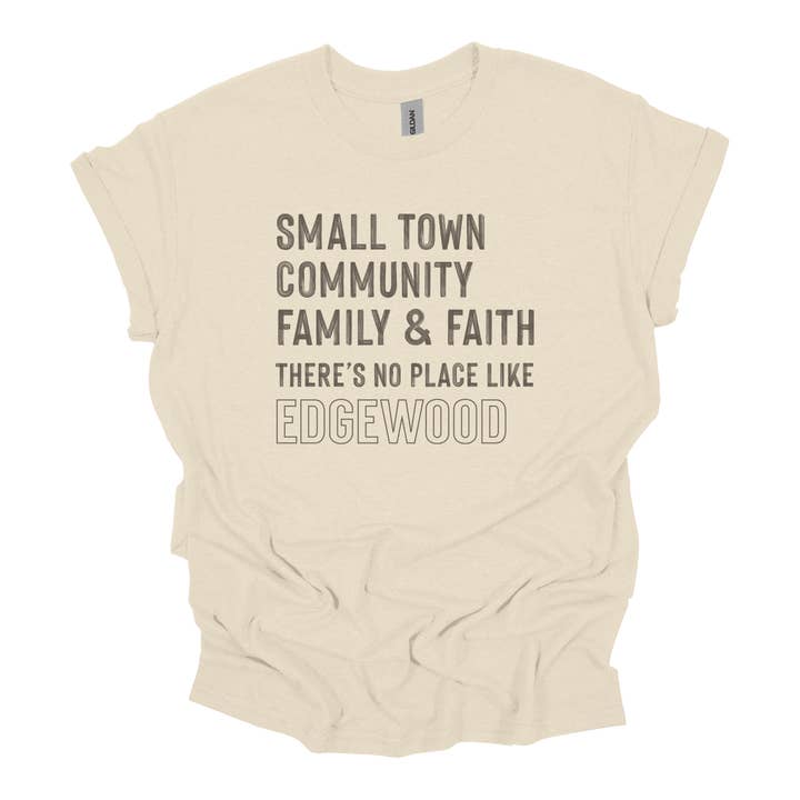 Small Town Community Personalized Tee for wholesale by Kendrick Home