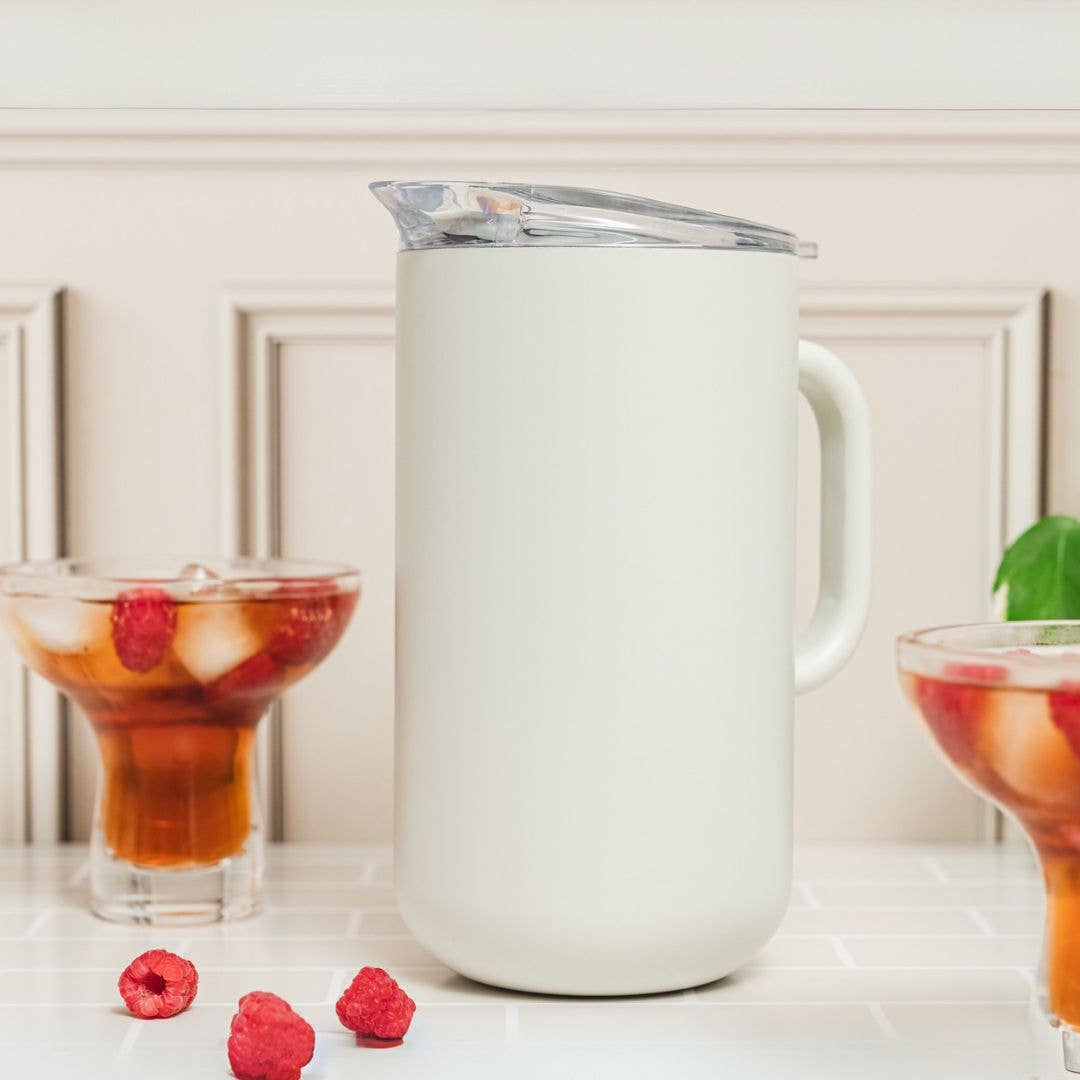 Vacuum-Insulated Pitcher - Party Ready in Bone for wholesale by served