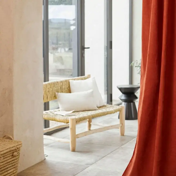 Collection Maroc - Venta al por mayor Sofás - Banco marroquí tejido en damero1